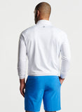 Verge Performance Quarter-Zip in White by Peter Millar