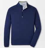 Beaumont Performance Quarter-Zip in Navy by Peter Millar