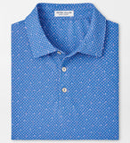 Irish Coffee Performance Mesh Polo in Liberty Blue by Peter Millar