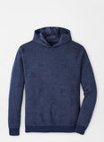 Reversible Camo Popover Hoodie in Navy by Peter Millar