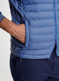 All Course Vest in Astral Blue by Peter Millar