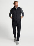 All Course Vest in Black by Peter Millar