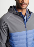 All Course Hybrid Hoodie in Astral Blue by Peter Millar