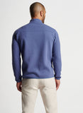 Quad Quilted Quarter-Zip in Galaxy by Peter Millar