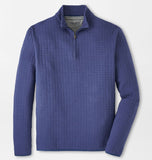 Quad Quilted Quarter-Zip in Galaxy by Peter Millar