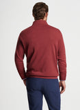 Crown Comfort Pullover in Celosia Red by Peter Millar