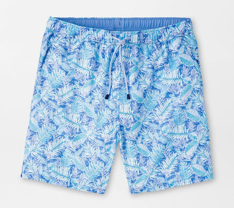 Grace Bay Botanical Swim Trunk in Seaglass by Peter Millar