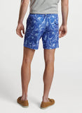 Shark Sighting Swim Trunk in Sport Navy by Peter Millar