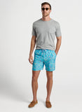 Blue Hawaii Swim Trunk in Radiant Blue by Peter Millar