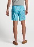 Blue Hawaii Swim Trunk in Radiant Blue by Peter Millar