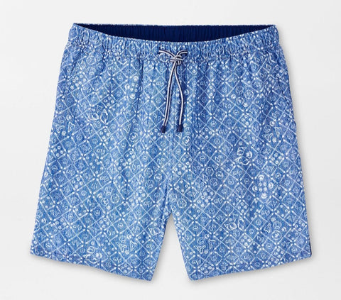 Beachcomber Swim Trunk in Moon Blue by Peter Millar