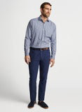 Welland Flannelite Cotton-Stretch Sport Shirt in Regatta Blue by Peter Millar