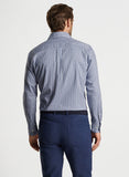 Welland Flannelite Cotton-Stretch Sport Shirt in Regatta Blue by Peter Millar