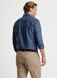 Thompson Summer Soft Cotton Sport Shirt in Galaxy by Peter Millar