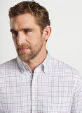 Sydney Crown Lite Cotton-Stretch Sport Shirt in White by Peter Millar