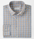 Powell Crown Lite Cotton-Stretch Sport Shirt in British Tan by Peter Millar