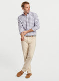 Watson Performance Poplin Sport Shirt in Galaxy by Peter Millar