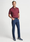 Duet Performance Jersey Polo in Vermouth by Peter Millar