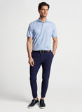 Delancey Dot Performance Jersey Polo in Moon Mist by Peter Millar