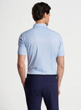 Delancey Dot Performance Jersey Polo in Moon Mist by Peter Millar