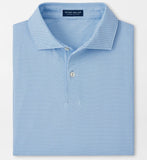 Delancey Dot Performance Jersey Polo in Moon Mist by Peter Millar