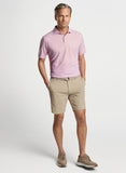 Delancey Dot Performance Jersey Polo in Scarlet Lily by Peter Millar