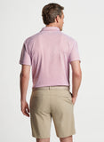 Delancey Dot Performance Jersey Polo in Scarlet Lily by Peter Millar