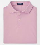 Delancey Dot Performance Jersey Polo in Scarlet Lily by Peter Millar