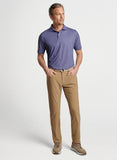 Harmon Geo Performance Jersey Polo in Lavender Fog by Peter Millar