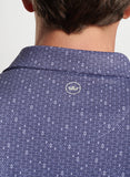 Harmon Geo Performance Jersey Polo in Lavender Fog by Peter Millar