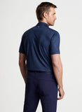 Parkinson Floral Performance Jersey Polo in Navy by Peter Millar