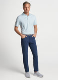 Milton Performance Jersey Polo in Blue Frost by Peter Millar