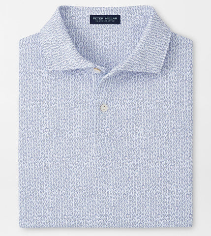 Nightcap Performance Jersey Polo in White by Peter Millar