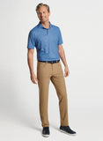 Radio Star Performance Jersey Polo in Brook Blue by Peter Millar