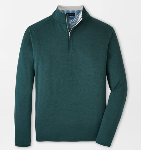 Stealth Performance Quarter-Zip in Lacinato by Peter Millar