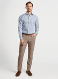 Howgill Cotton Sport Shirt in Brook Blue by Peter Millar