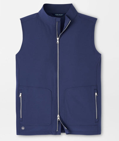 Contour Vest in Navy by Peter Millar