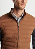 Winsome Hybrid Cardigan in Walnut by Peter Millar