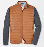 Winsome Hybrid Cardigan in Walnut by Peter Millar