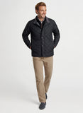 Suffolk Coat in Black by Peter Millar