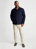 Suffolk Wool Coat in Navy by Peter Millar