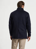 Crown Flex Fleece City Coat in Navy by Peter Millar