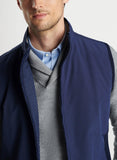 Portrush Reversible Hybrid Vest in Navy by Peter Millar