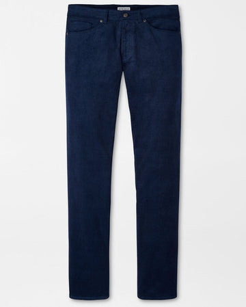 Superior Soft Corduroy Five-Pocket Pant in Dark Navy by Peter Millar