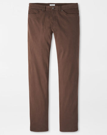 Signature Sateen Five-Pocket Pant in French Press by Peter Millar