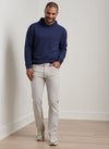 Signature Sateen Five-Pocket Pant in Light Grey by Peter Millar