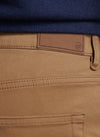Signature Sateen Five-Pocket Pant in Rye by Peter Millar