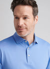 Solid Performance Jersey Polo in Evening Tide by Peter Millar