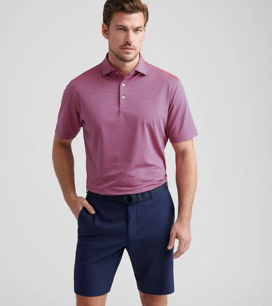 Hales Performance Jersey Polo in Sport Navy by Peter Millar