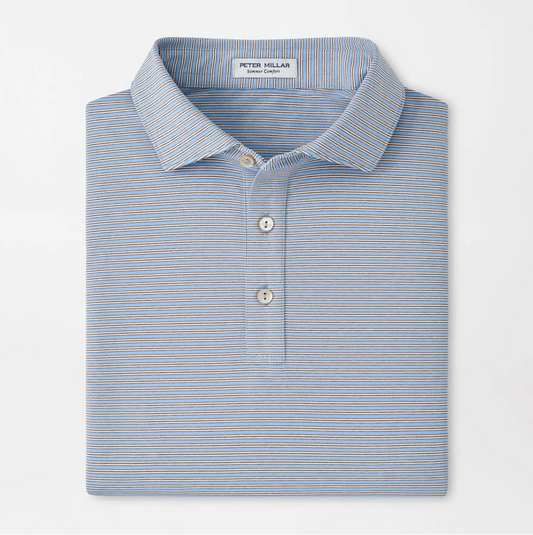 Culver Performance Jersey Polo in Cottage Blue by Peter Millar